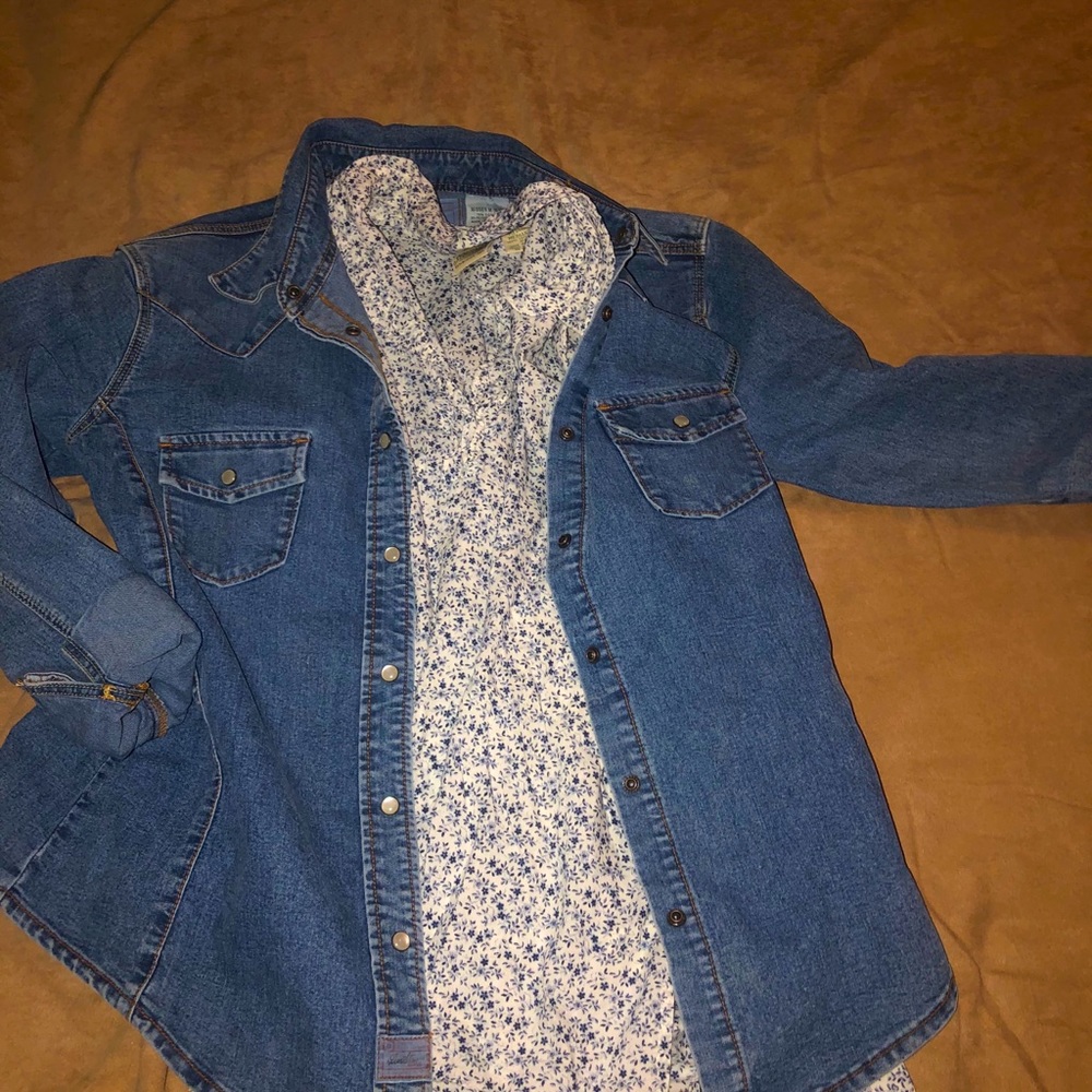 Flowery Long Sleeve top
